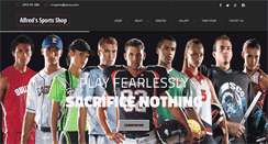 Desktop Screenshot of alfredssportsshop.com